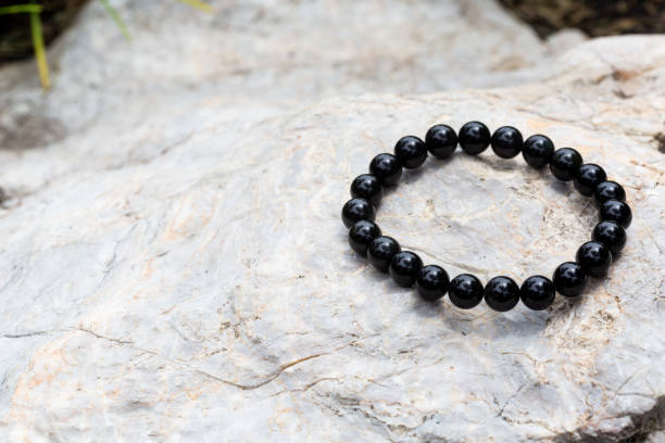 Evil Eye - Lava Diffuser and Black Obsidian Bracelet