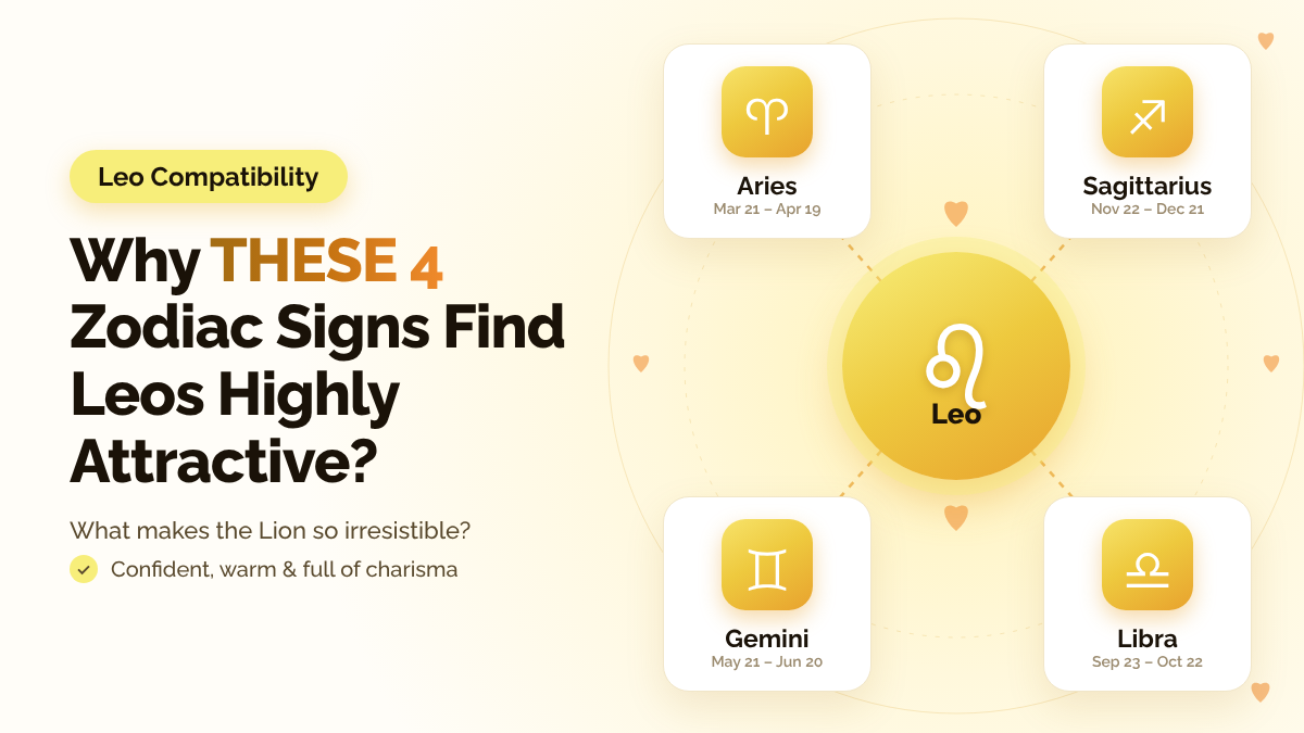 Why THESE 4 Zodiac Signs Find Leos Highly Attractive?