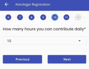 Select Your Daily Availability_AstroTalk Astrologer Registration