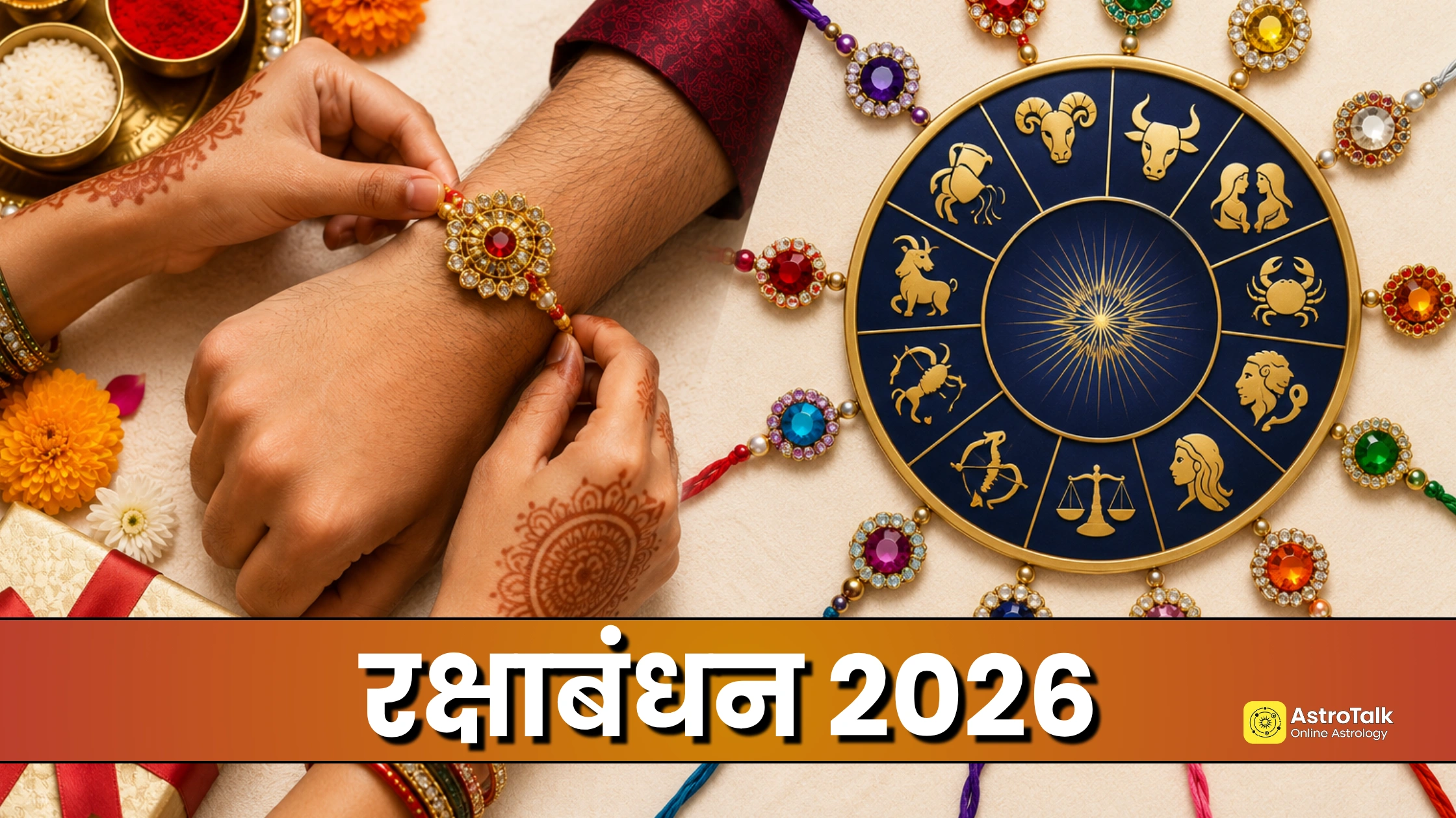 Rakshabandhan 2026: रक्षाबंधन पर भाई की राशि के अनुसार बांधें राखी, सही रंग से बढ़ेगा प्यार और सौभाग्य