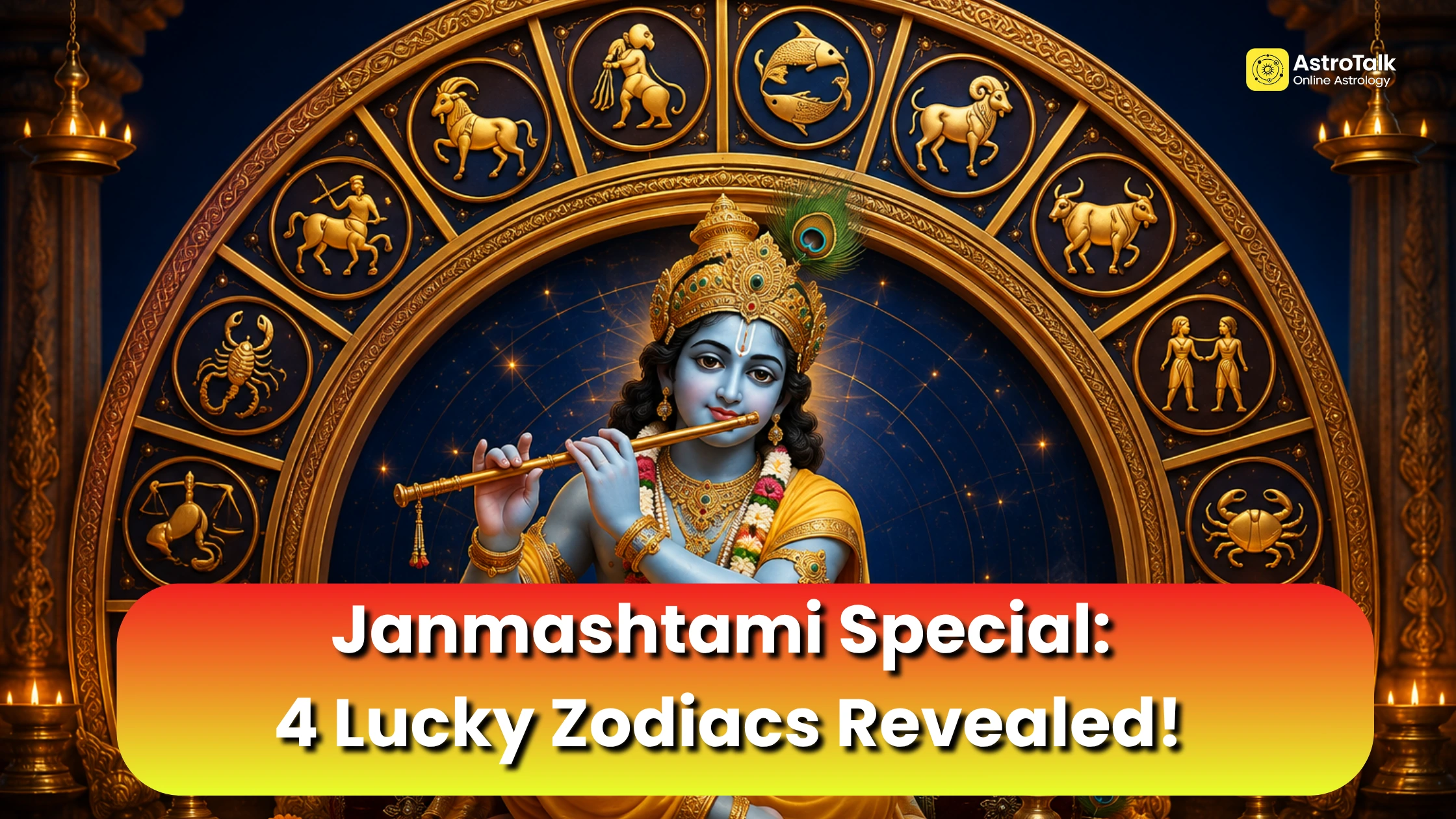 Janmashtami 2026: Exalted Moon in Taurus; Krishna Will Bless These Zodiac Signs!