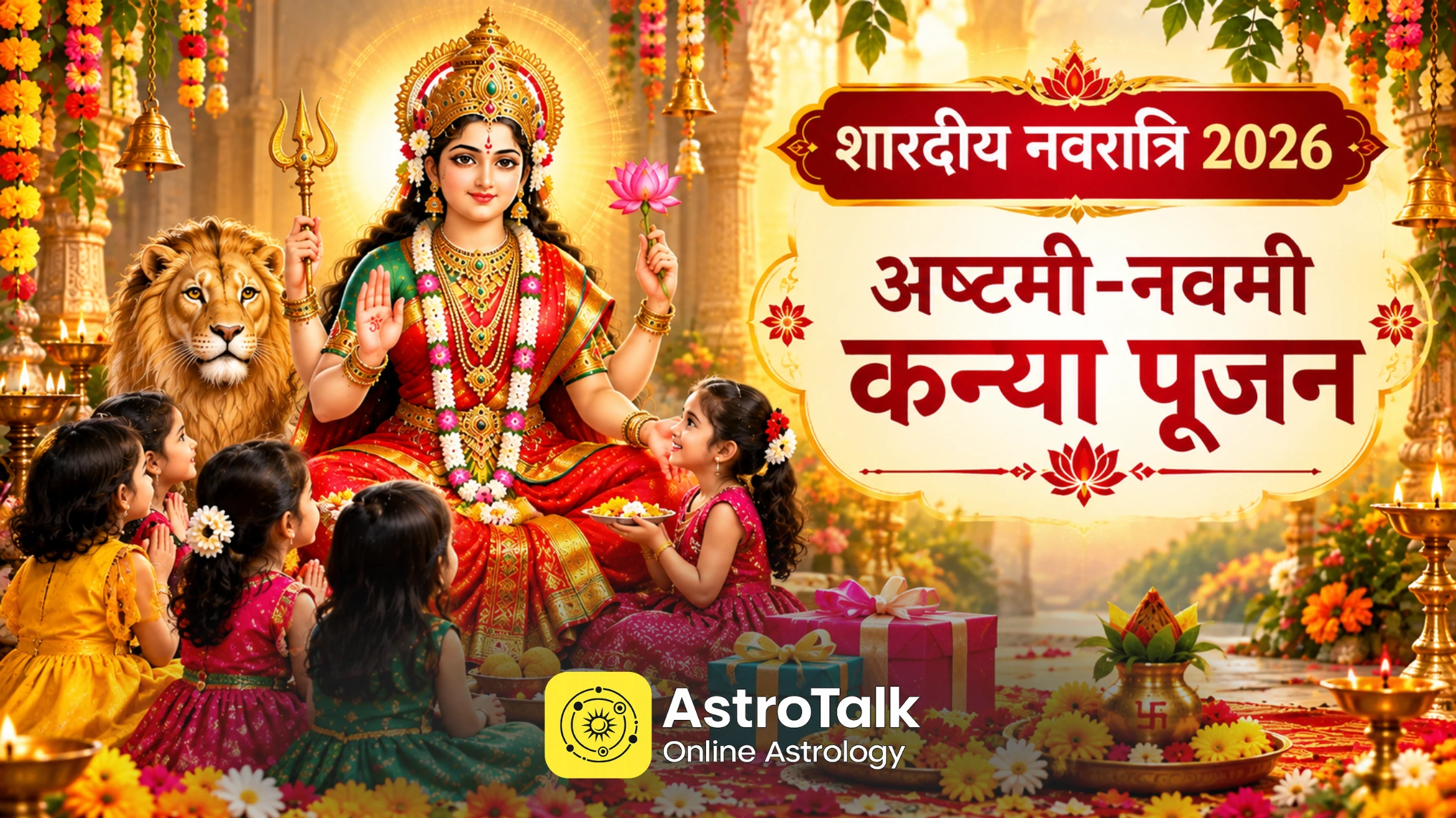 navratri kanya pujan blog banner