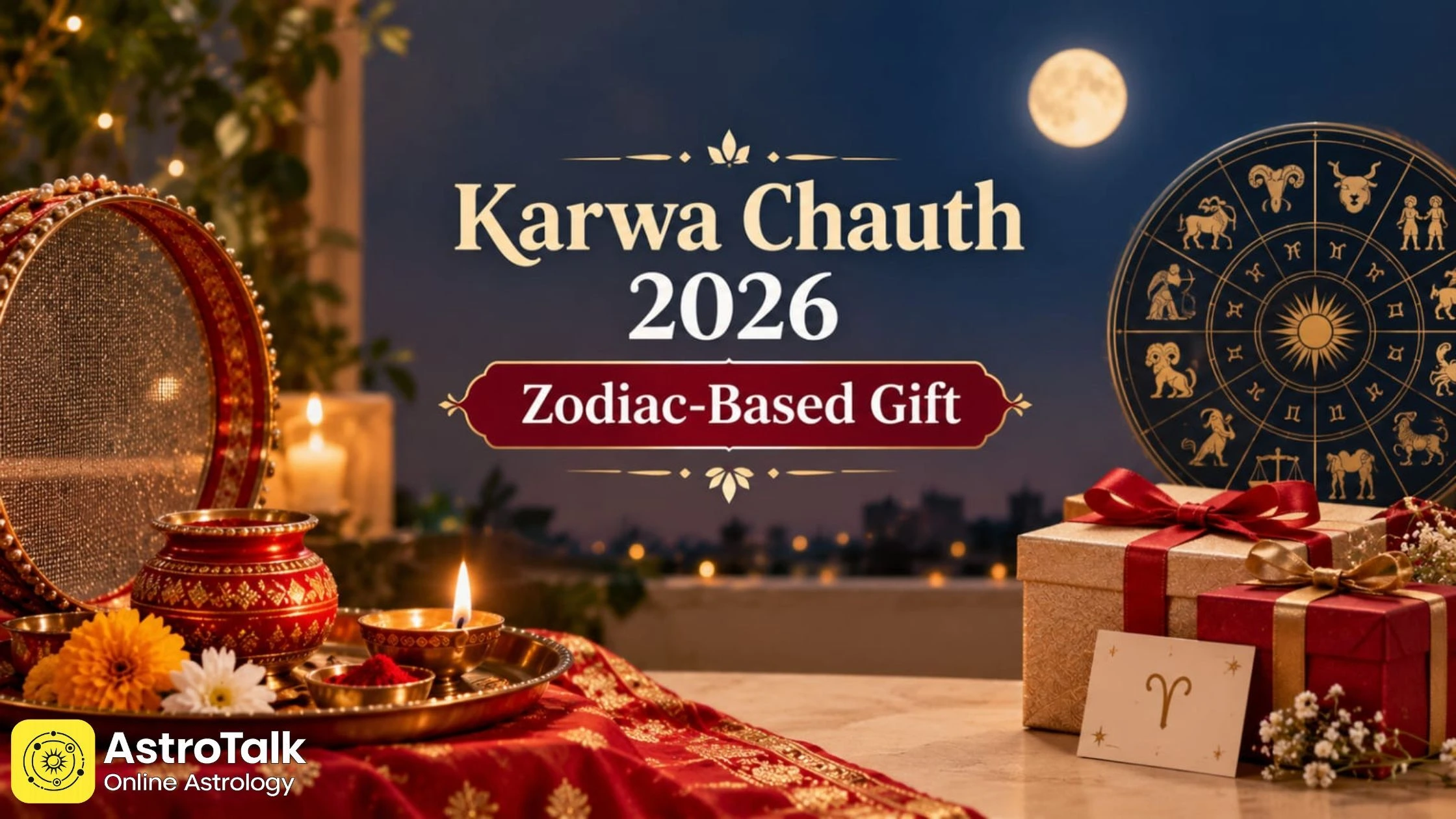 Karwa Chauth 2026: Zodiac-Based Gift Ideas for Your Wife