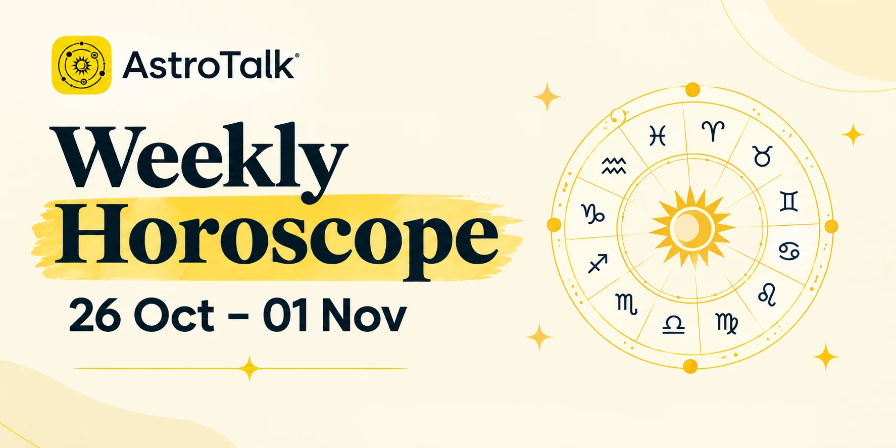 Weekly Horoscope 26 Oct-01 Nov: Predictions For 12 Zodiac Signs