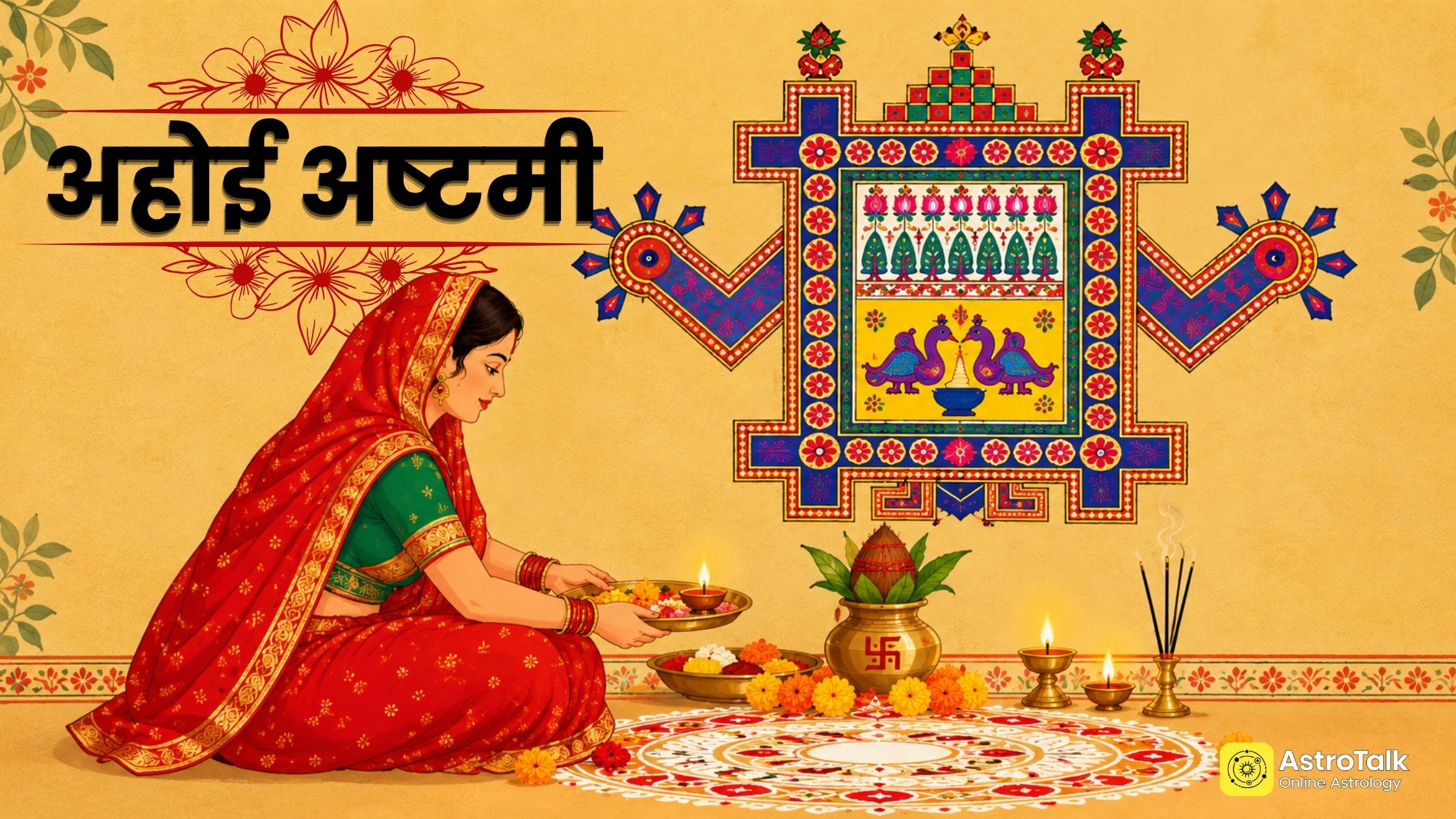 नवंबर में अहोई अष्टमी कब, जानें तिथि, मुहूर्त, योग और तारे दिखने का समय